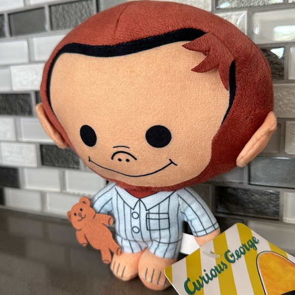 Curious George Pajamas PJ’s Plush / Teddy Bear / Limited Edition / BRAND NEW - Picture 2 of 15